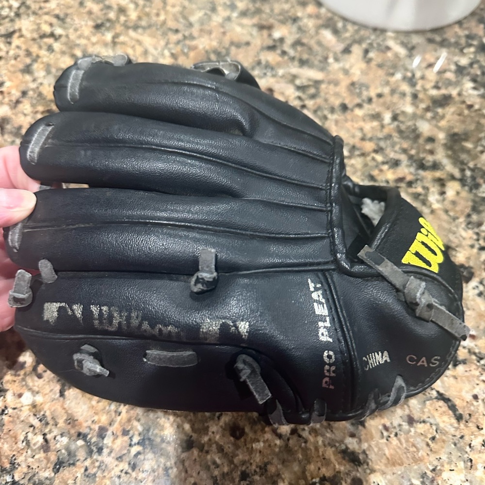 Wilson Pro Youth T-ball Black Baseball Glove